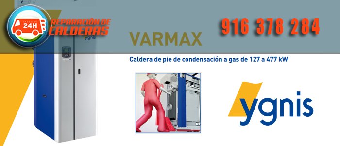 Nueva caldera de condensacion Varmax a gas