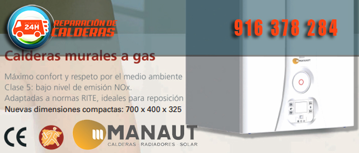 Nueva gama de calderas de gas Manaut Midas